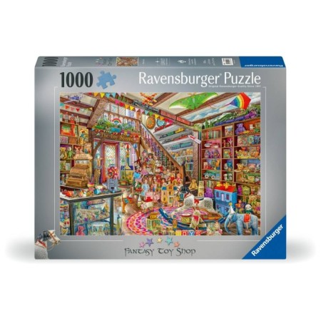 Ravensburger - Puzzle magazin jucarii 1000 piese design nou Ravensburger - 1